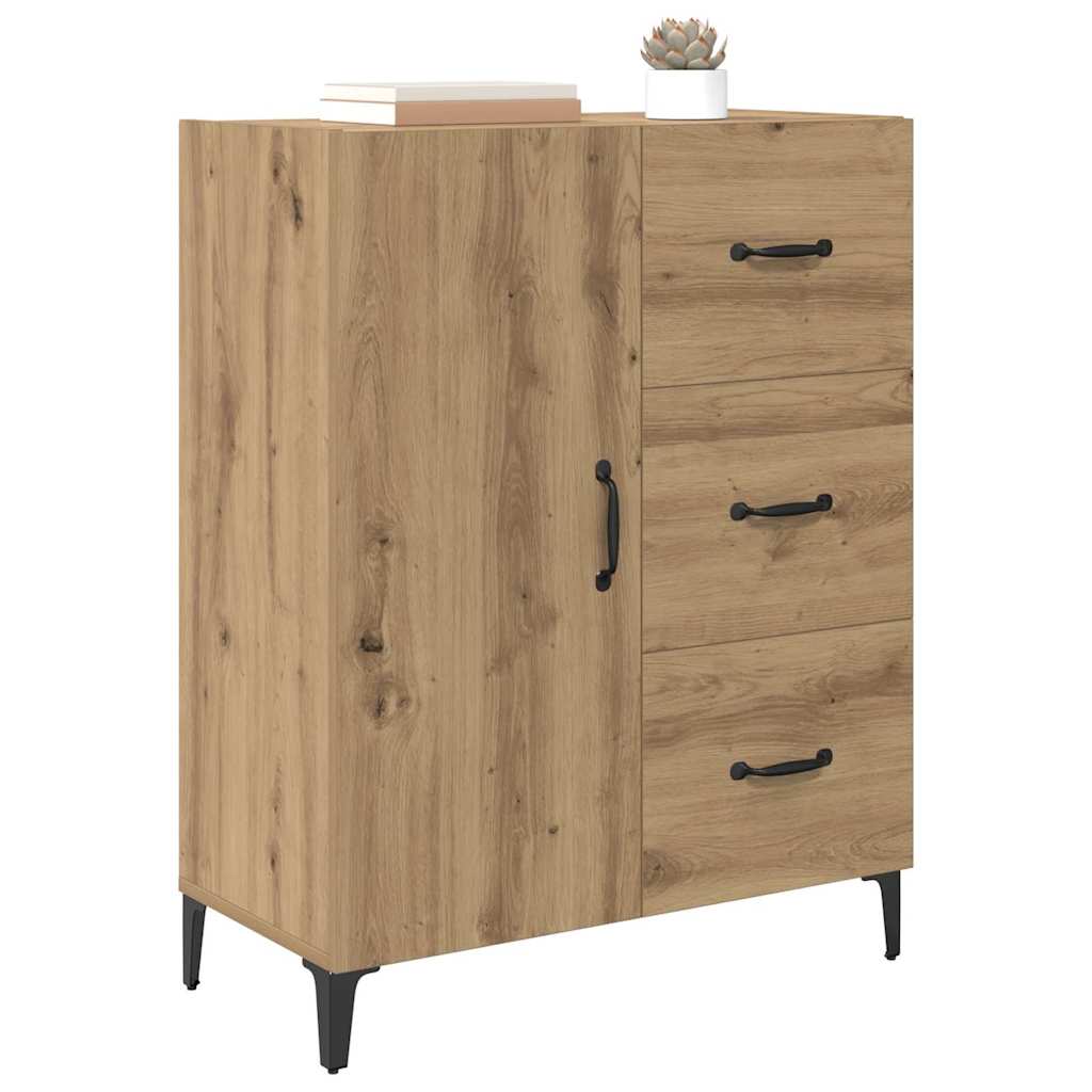 Credenza Rovere artigianale 69,5 x 34 x 90 cm Legno multistrato