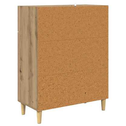 Credenza rovere artigianale 34 x 69.5 x 89 cm Legno multistrato
