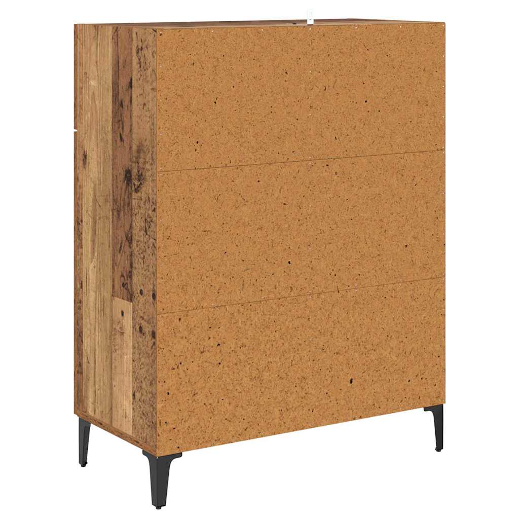 Credenza Legno vecchio 34 x 69.5 x 90 cm Legno multistrato