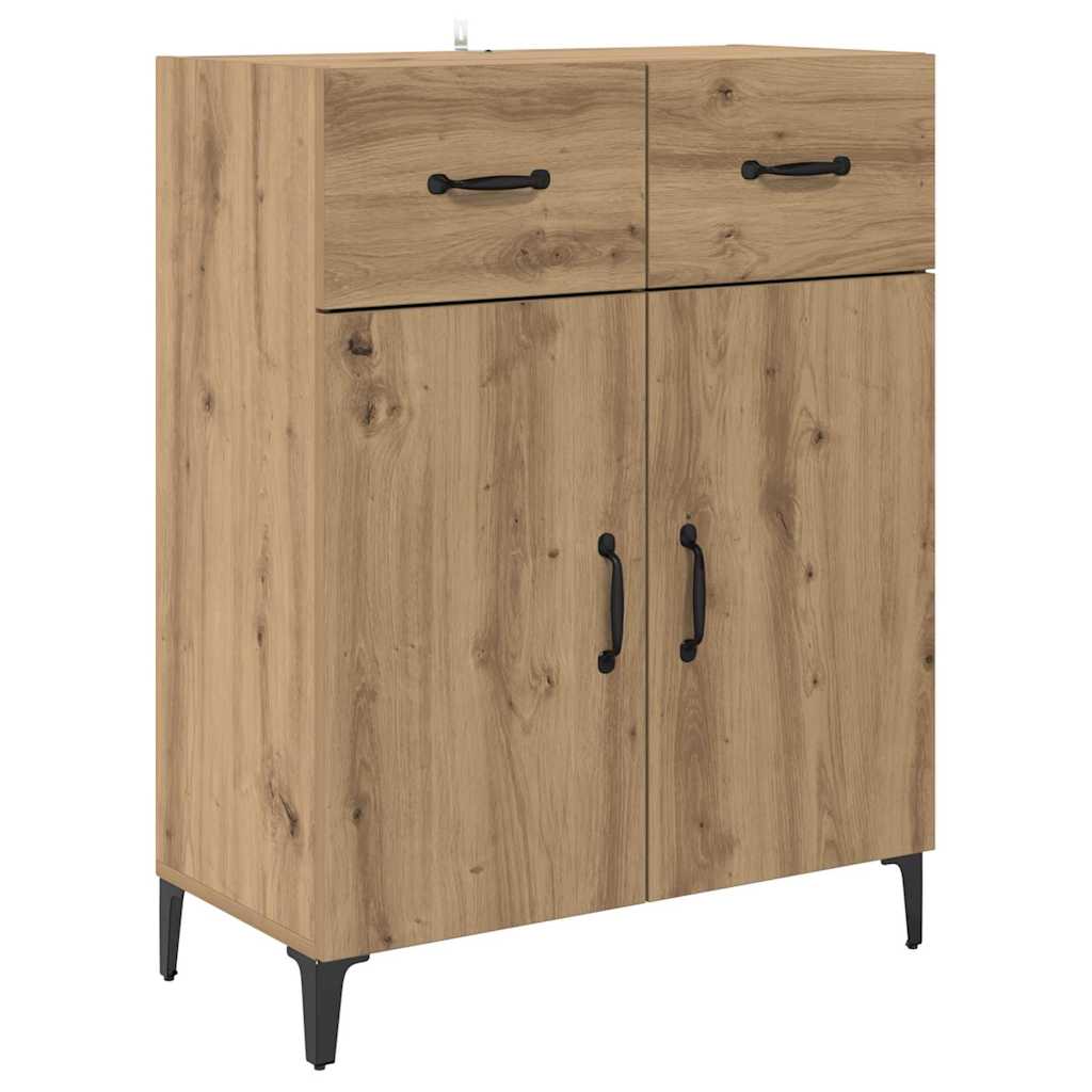 Credenza rovere artigianale 34 x 69.5 x 90 cm Legno multistrato