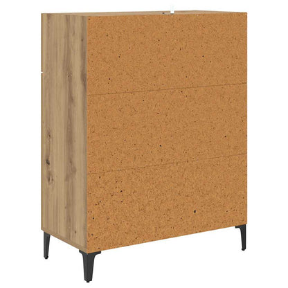 Credenza rovere artigianale 34 x 69.5 x 90 cm Legno multistrato