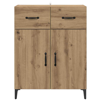 Credenza rovere artigianale 34 x 69.5 x 90 cm Legno multistrato
