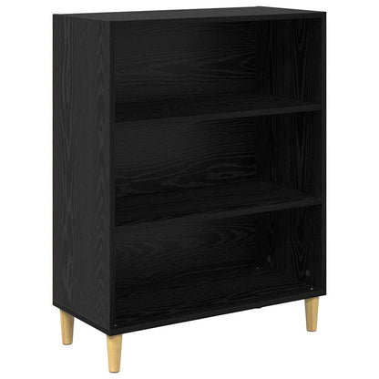 Credenza Rovere Nero 69,5 x 32,5 x 90 cm Legno multistrato