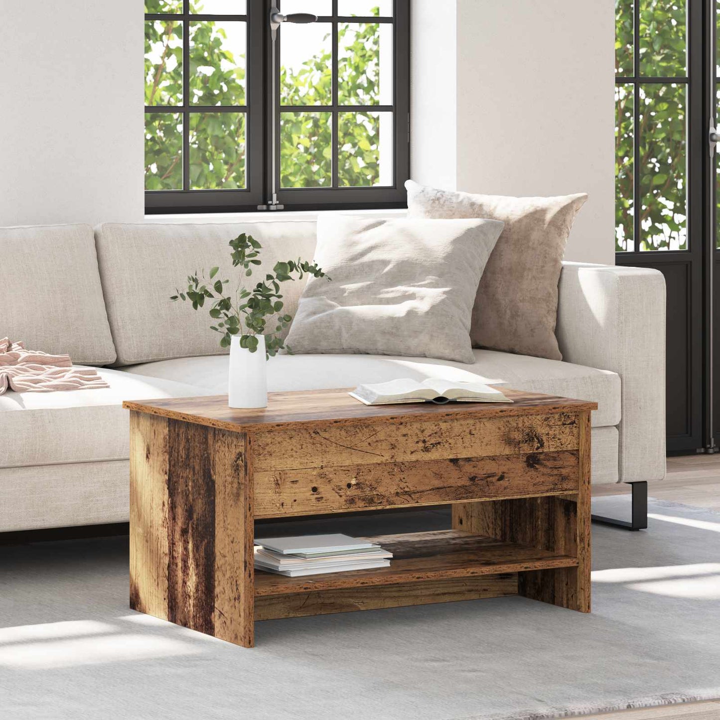 Tavolino da salotto Legno vecchio 80 x 50,5 x 41,5 cm | homemem39