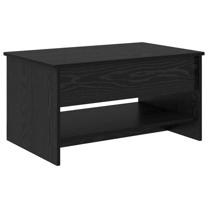 Tavolino da salotto Rovere nero 80 x 50.5 x 41.5 cm