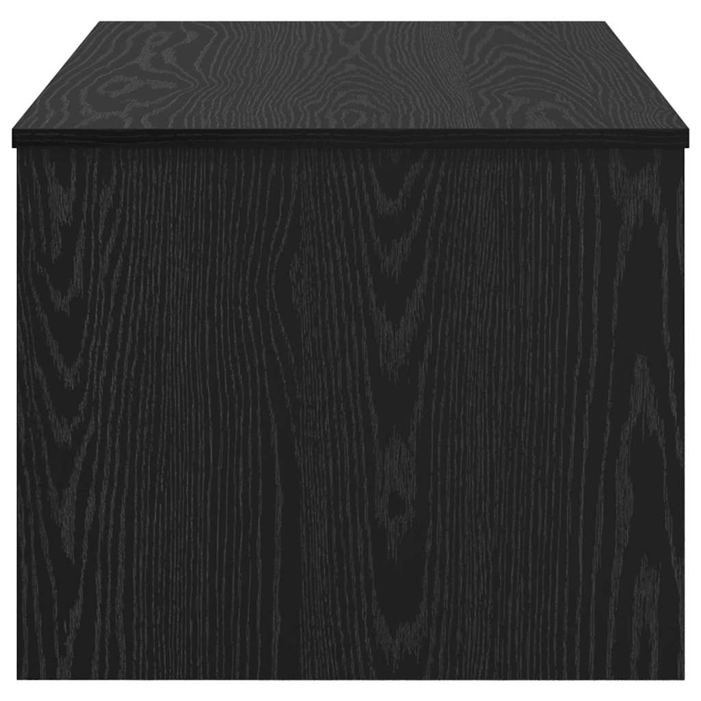 Tavolino da salotto Rovere nero 80 x 50.5 x 41.5 cm