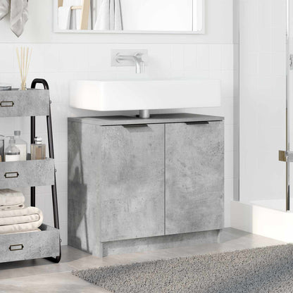 Mobile da Bagno Grigio cemento 64,5 x 33,5 x 59 cm | homemem39