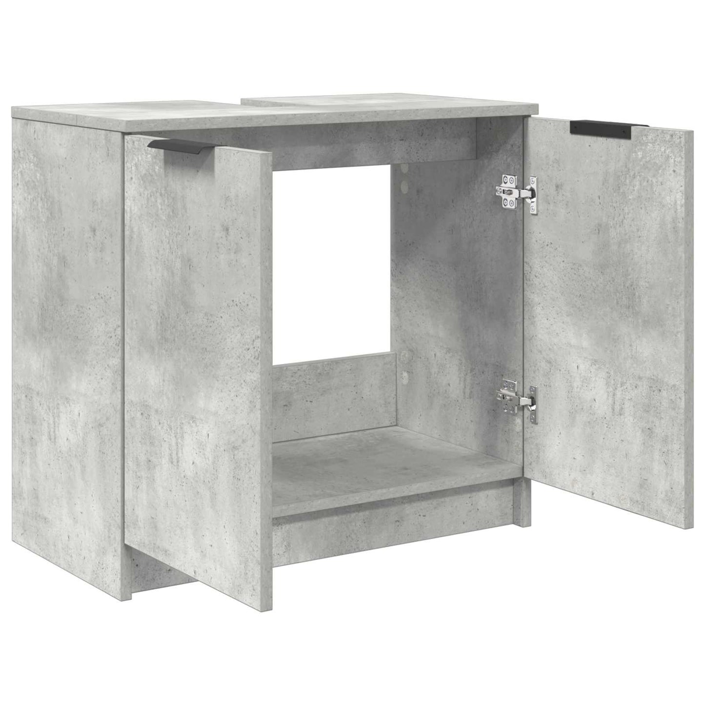 Mobile da Bagno Grigio cemento 64,5 x 33,5 x 59 cm | homemem39