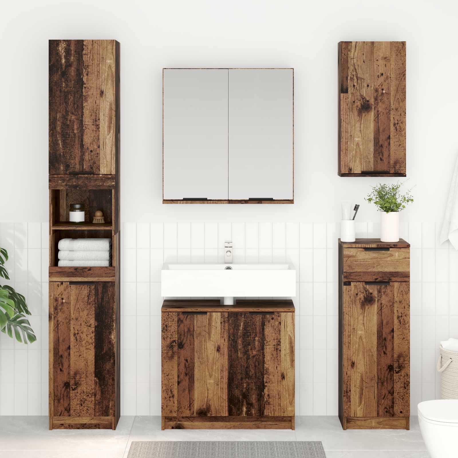 Mobile da Bagno Legno vecchio 64,5 x 33,5 x 59 cm | homemem39