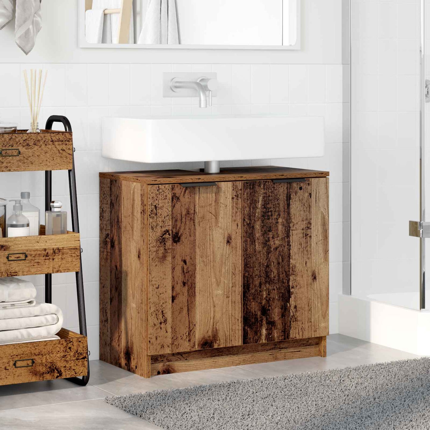 Mobile da Bagno Legno vecchio 64,5 x 33,5 x 59 cm | homemem39