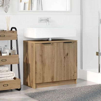 Mobile da Bagno Rovere artigianale 64,5 x 33,5 x 59 cm | homemem39