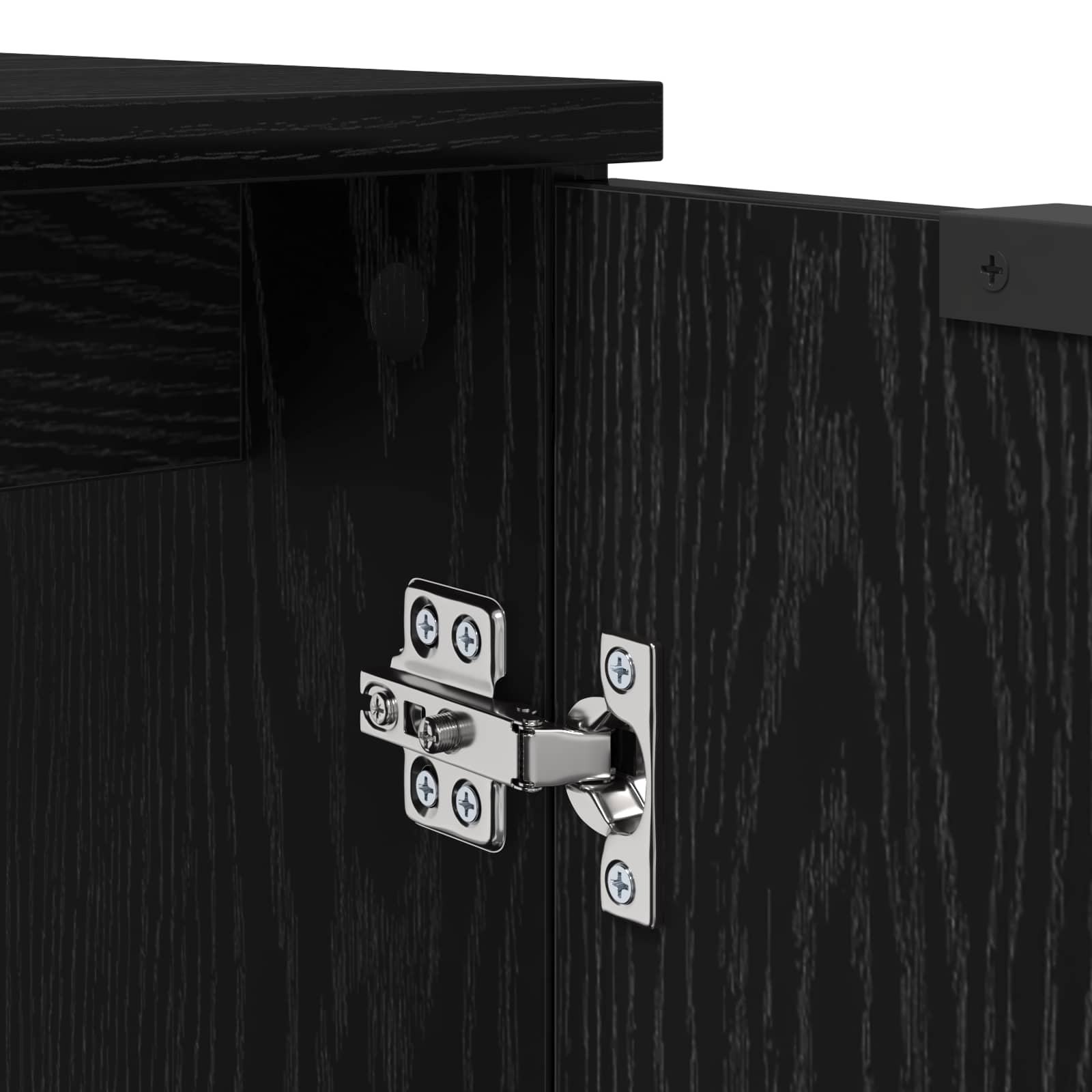 Mobile da Bagno Rovere Nero 64,5 x 33,5 x 59 cm | homemem39