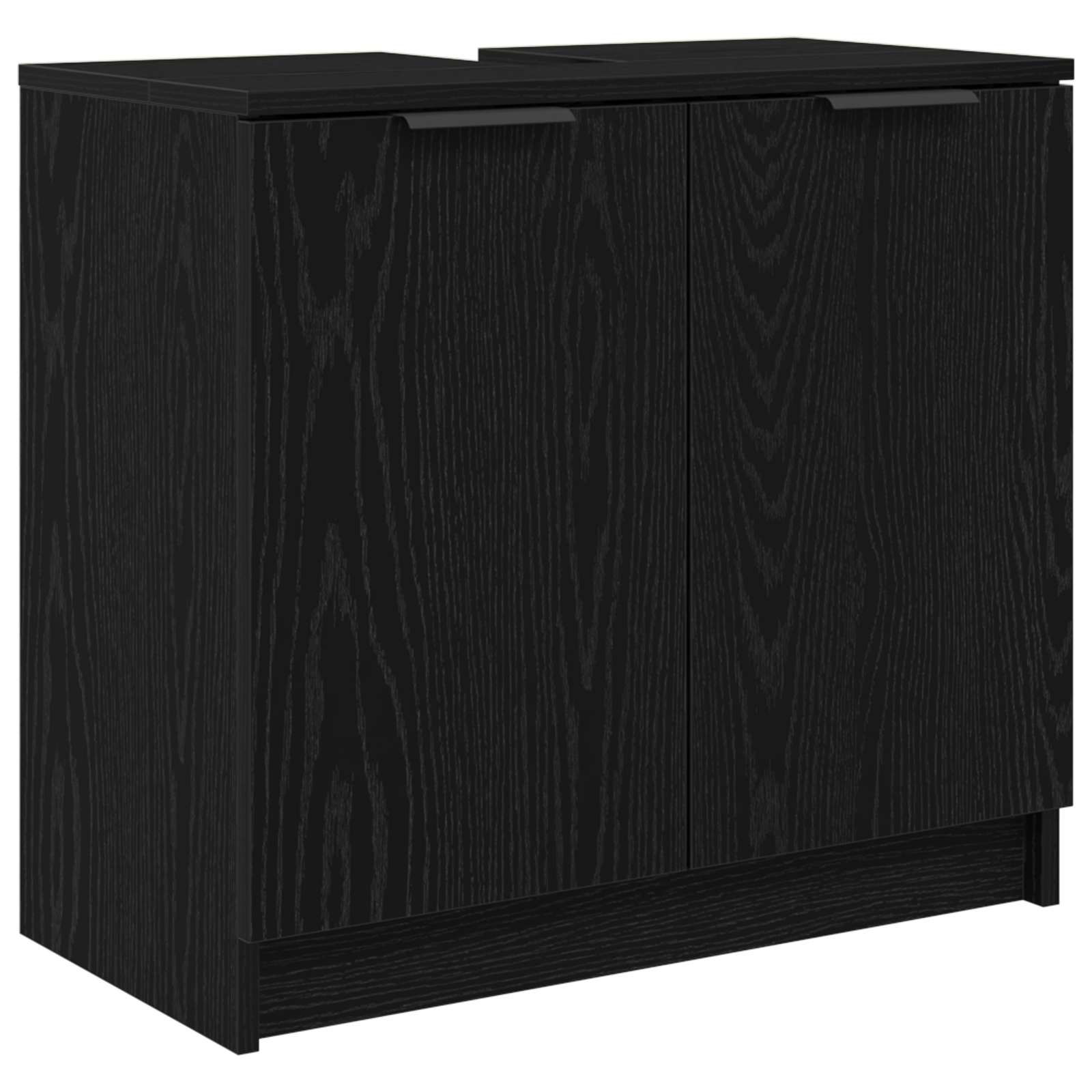 Mobile da Bagno Rovere Nero 64,5 x 33,5 x 59 cm | homemem39
