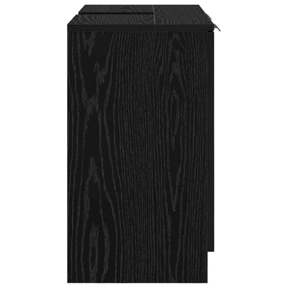 Mobile da Bagno Rovere Nero 64,5 x 33,5 x 59 cm | homemem39