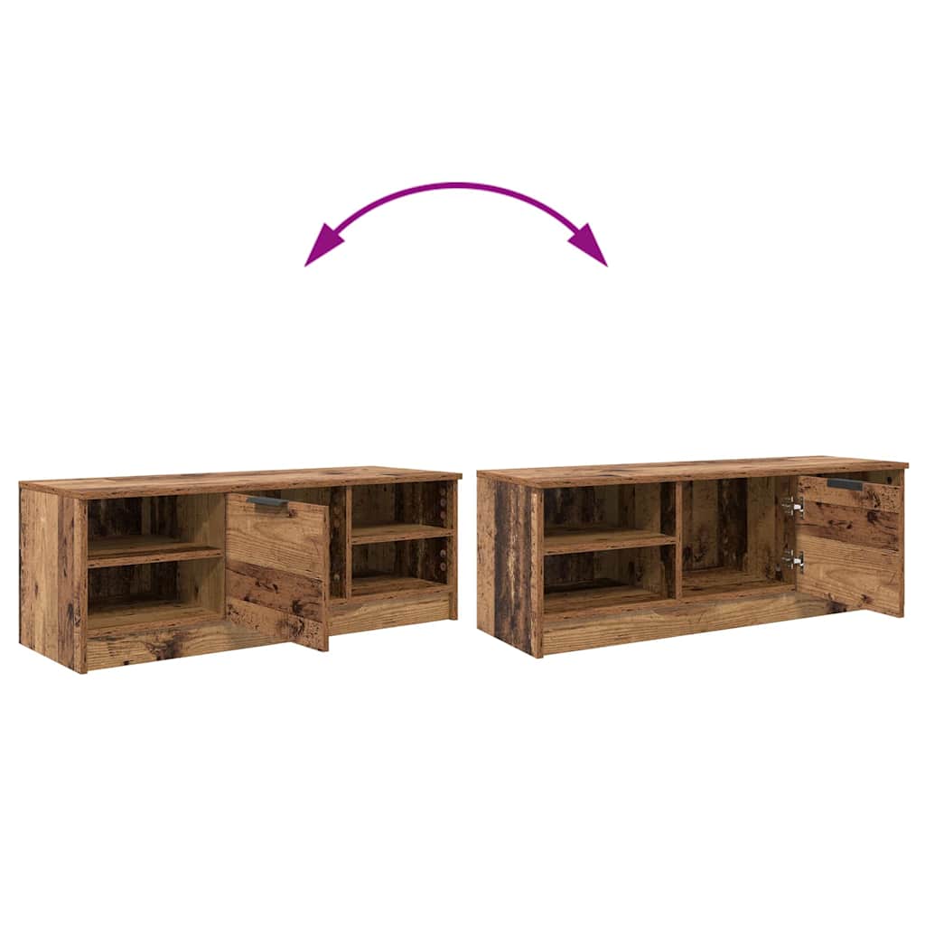 Mobile TV Legno vecchio 102 x 35 x 36,5 cm Legno multistrato | homemem39