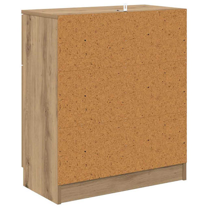Credenza rovere artigianale 60 x 30 x 70 cm Legno multistrato