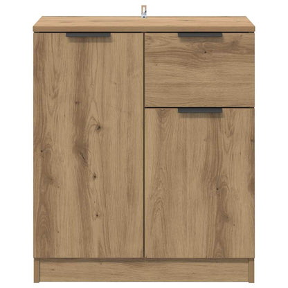 Credenza rovere artigianale 60 x 30 x 70 cm Legno multistrato
