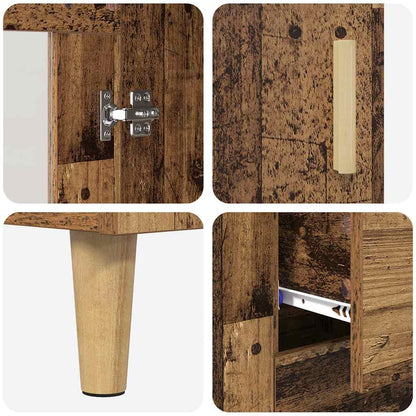 Credenza Legno vecchio 69,5 x 34 x 90 cm Legno multistrato