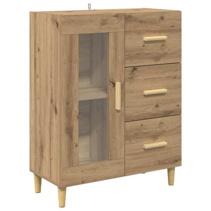 Credenza Rovere artigianale 69,5 x 34 x 90 cm Legno multistrato