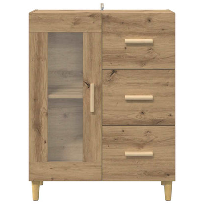 Credenza Rovere artigianale 69,5 x 34 x 90 cm Legno multistrato