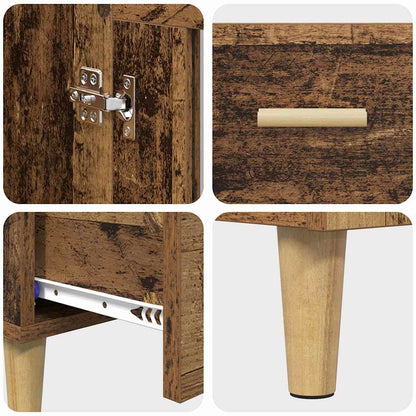 Credenza Legno vecchio 70 x 31 x 115 cm Legno multistrato