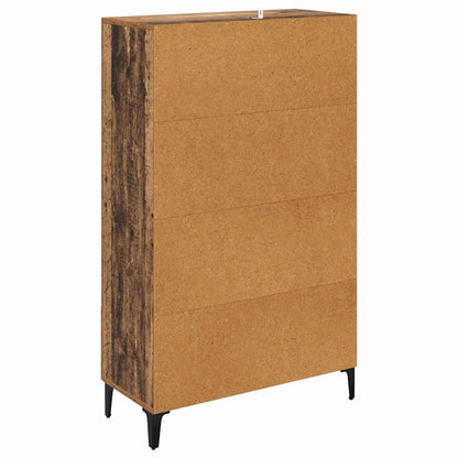 Credenza con cassetto Legno vecchio 70 x 31 x 115 cm