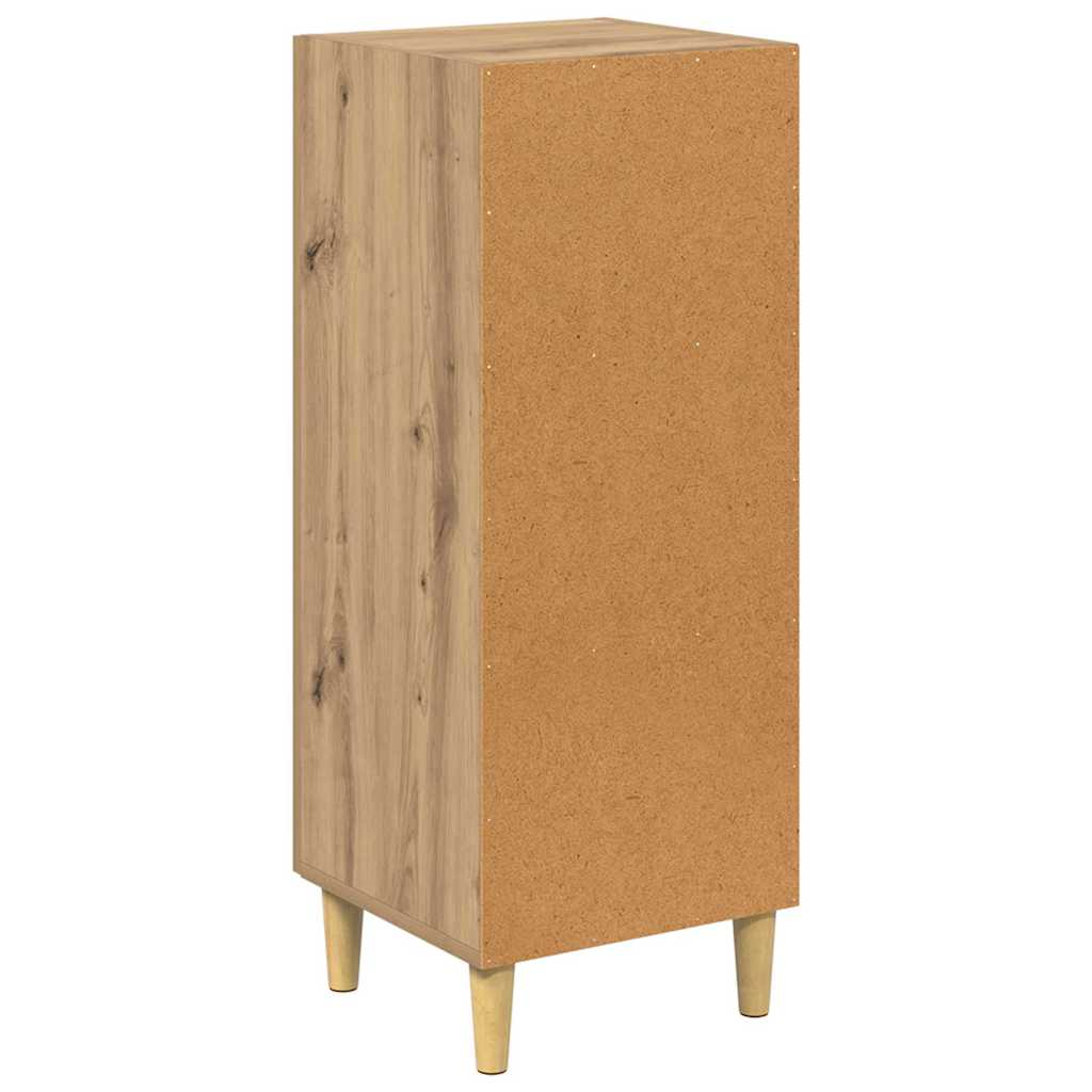 Credenza rovere artigianale 34.5 x 34 x 90 cm Legno multistrato