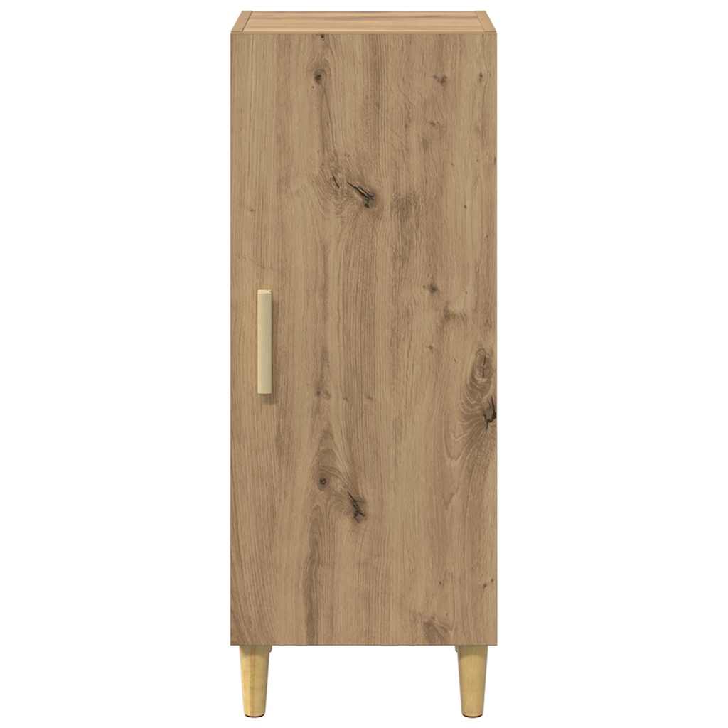 Credenza rovere artigianale 34.5 x 34 x 90 cm Legno multistrato
