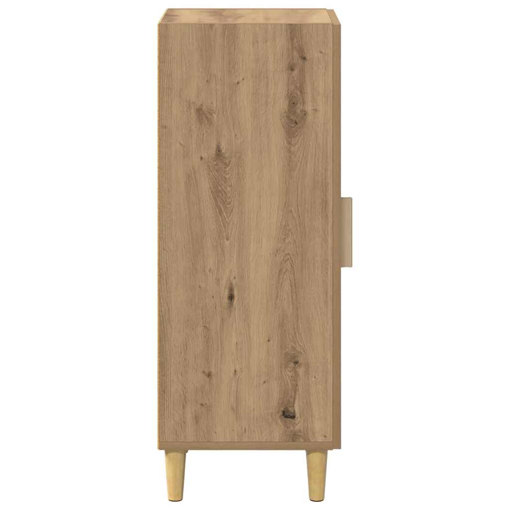 Credenza rovere artigianale 34.5 x 34 x 90 cm Legno multistrato