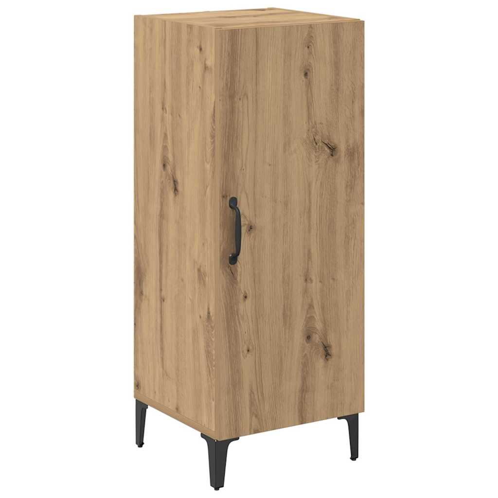 Credenza rovere artigianale 34.5 x 34 x 90 cm Legno multistrato