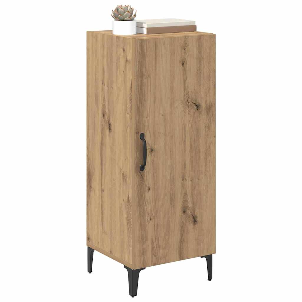 Credenza rovere artigianale 34.5 x 34 x 90 cm Legno multistrato