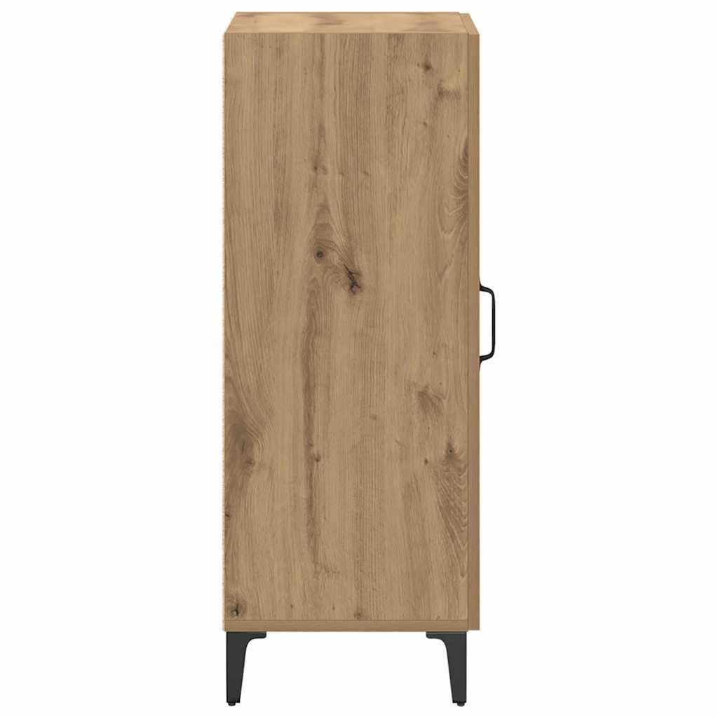 Credenza rovere artigianale 34.5 x 34 x 90 cm Legno multistrato