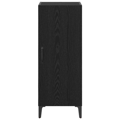 Credenza Rovere nero 34.5 x 34 x 90 cm Legno multistrato