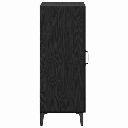 Credenza Rovere nero 34.5 x 34 x 90 cm Legno multistrato