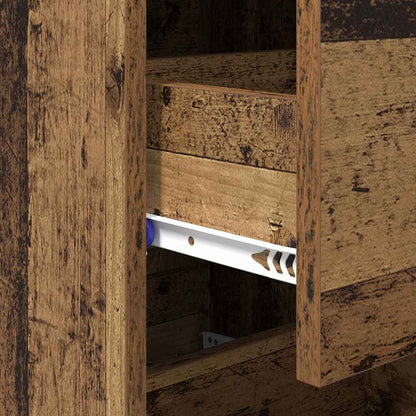 Credenza Legno vecchio 34.5 x 34 x 90 cm Legno multistrato