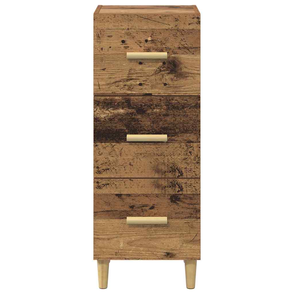 Credenza Legno vecchio 34.5 x 34 x 90 cm Legno multistrato