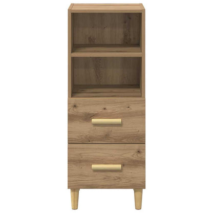 Credenza rovere artigianale 34 x 34,5 x 90 cm Legno multistrato
