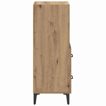 Credenza rovere artigianale 34 x 34.5 x 90 cm Legno multistrato
