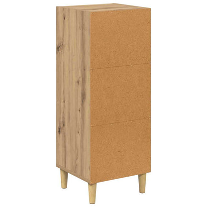 Credenza rovere artigianale 32.5 x 34.5 x 90 cm