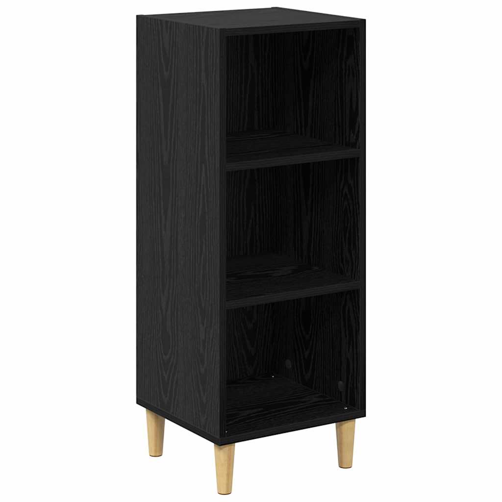 Credenza Rovere nero 32.5 x 34.5 x 90 cm Legno multistrato