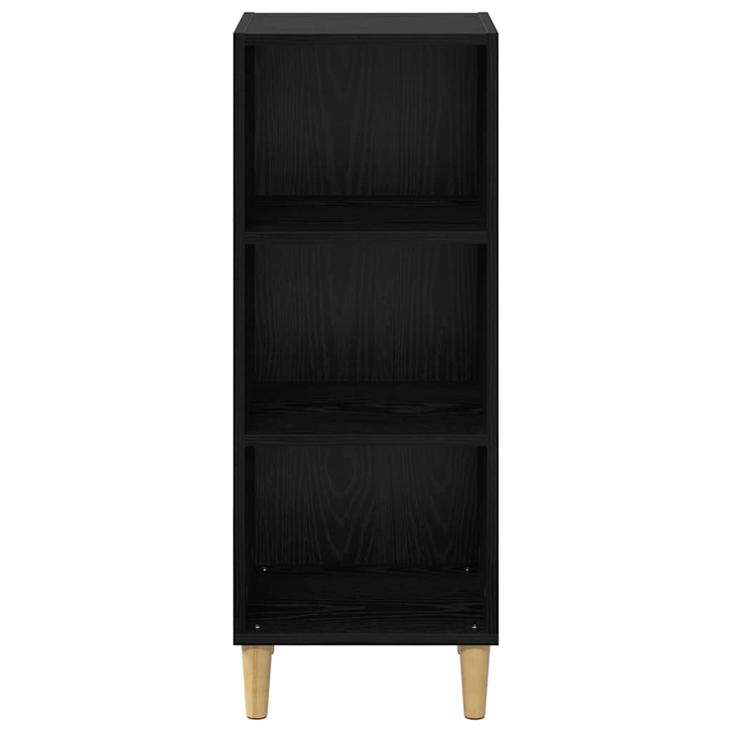Credenza Rovere nero 32.5 x 34.5 x 90 cm Legno multistrato