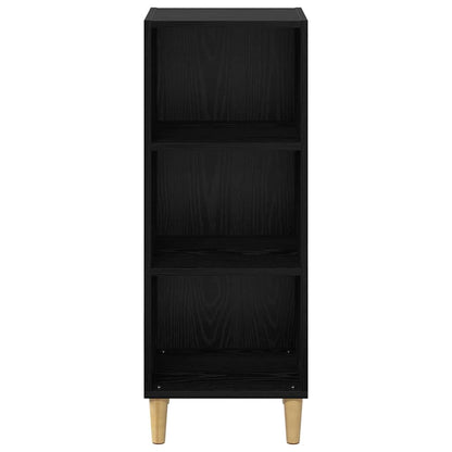 Credenza Rovere nero 32.5 x 34.5 x 90 cm Legno multistrato