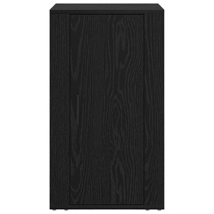 Credenza Rovere nero 40 x 33 x 70 cm Legno multistrato