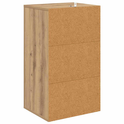 Credenza rovere artigianale 40 x 33 x 70 cm Legno multistrato