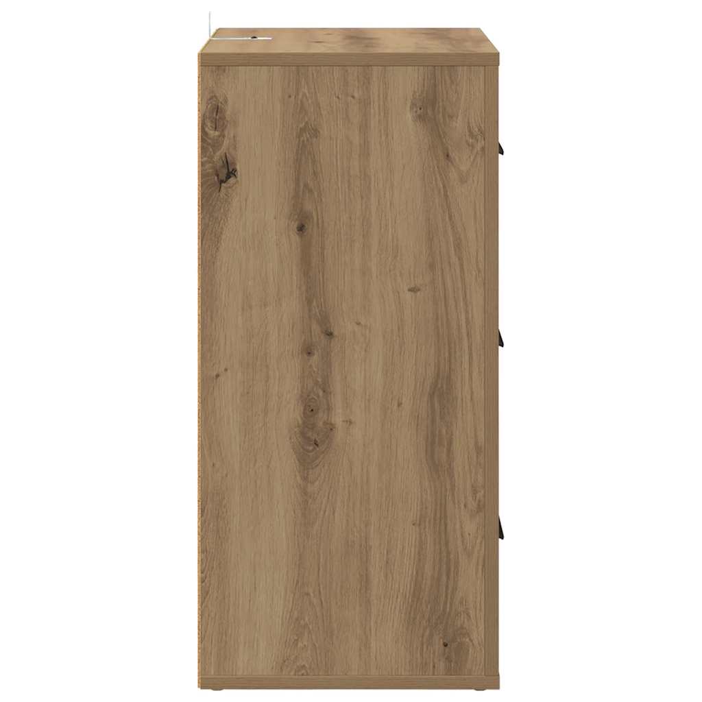 Credenza rovere artigianale 40 x 33 x 70 cm Legno multistrato