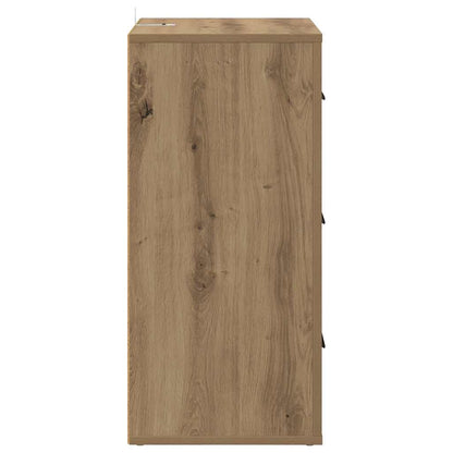 Credenza rovere artigianale 40 x 33 x 70 cm Legno multistrato