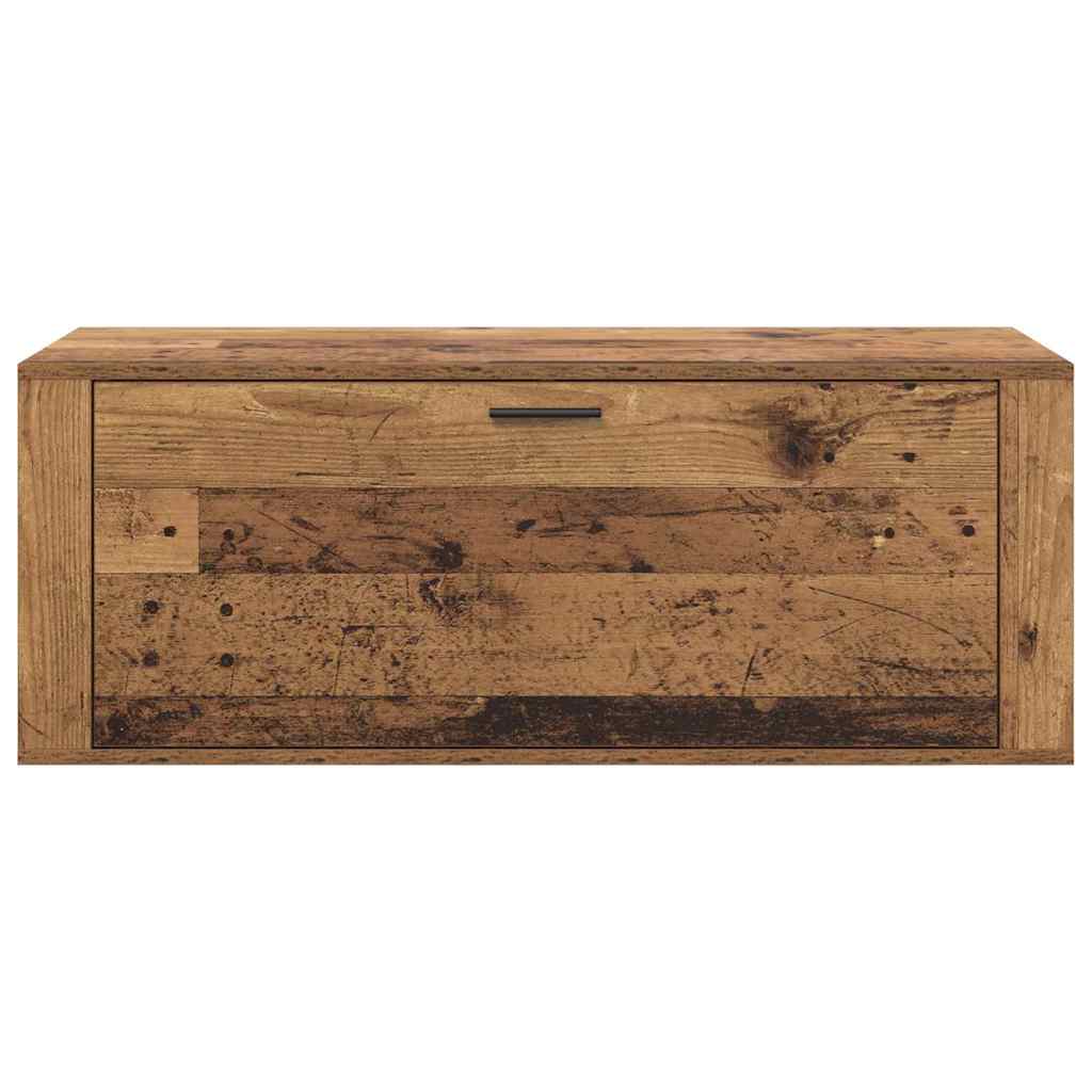 Mobile per scarpe con porta Legno vecchio 100 x 35 x 38 cm