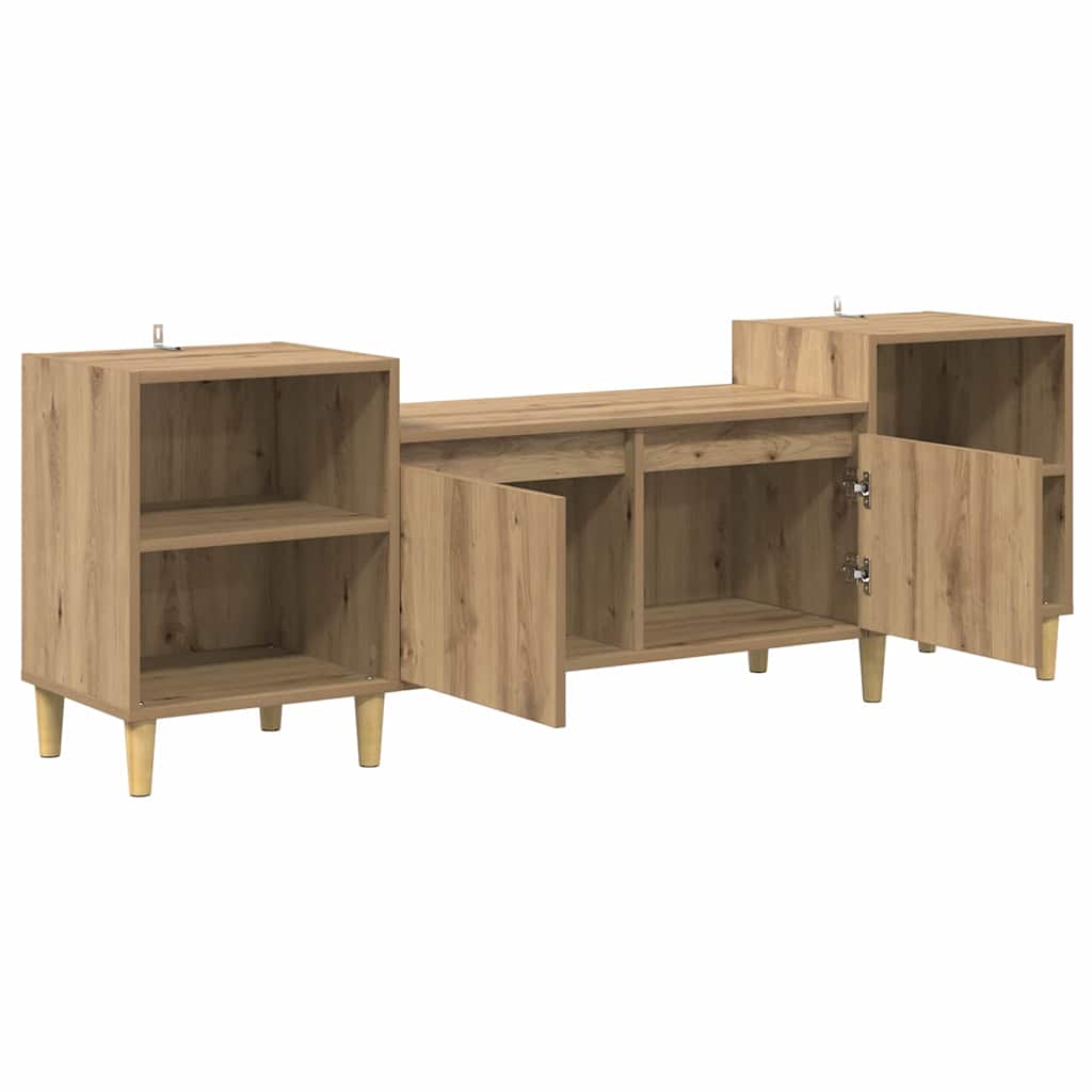 Mobile TV 160 x 35 x 55 cm Rovere artigianale