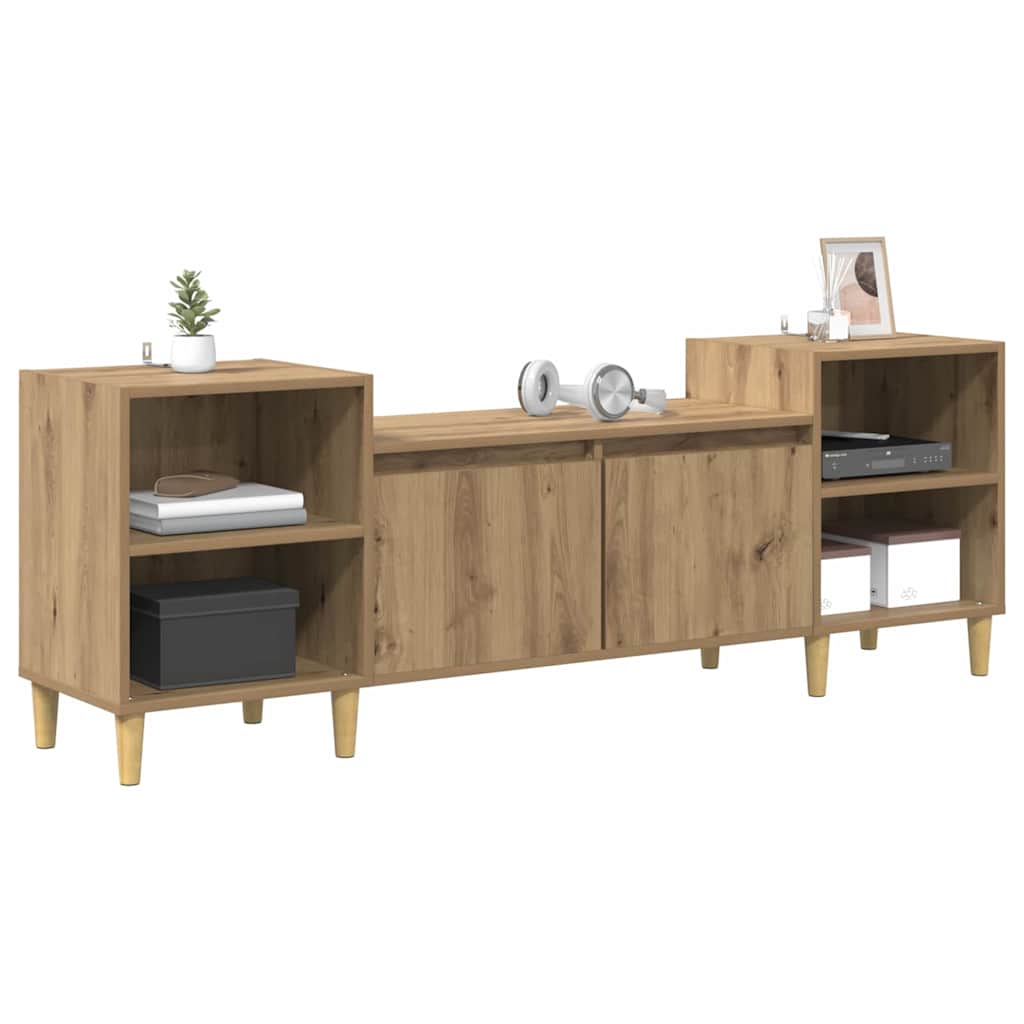 Mobile TV 160 x 35 x 55 cm Rovere artigianale