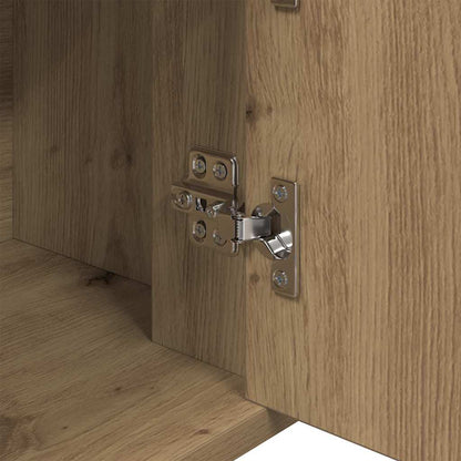 Credenza rovere artigianale 80 x 30 x 60 cm Legno multistrato